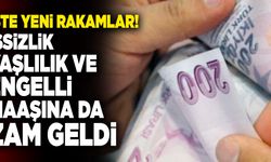 İşsizlik, Yaşlılık ve Engelli Maşına Da Zam Geldi