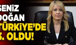 Merkezefendi Belediye Başkanı Şeniz Doğan Türkiye’de 3. Oldu!