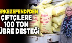 Merkezefendi’den Çiftçilere 100 Ton Gübre Desteği