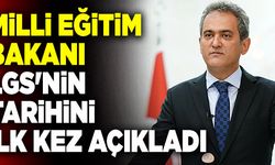 Milli Eğitim Bakanı Özer LGS'nin Tarihini İlk Kez Açıkladı