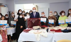 Pamukkaleli Kadınlar El Sanatları Kurslarına Yoğun İlgi Gösteriyor