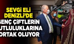 Sevgi Eli Denizli’de Genç Çiftlerin Mutluluklarına Ortak Oluyor