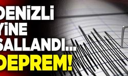 Akdeniz’deki Deprem Denizli’yi Sarstı