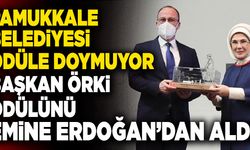 Başkan Avni Örki Ödülü Emine Erdoğan’dan Aldı!