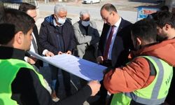 Başkan Avni Örki, Üstyapı Çalışmalarını Yerinde İnceledi