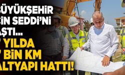 Denizli Büyükşehir Belediyesinden 7 Yılda 7 Bin Km Altyapı Hattı!