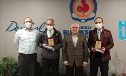 Denizli Büyükşehir Ulaşım A.Ş.’den Başarılı Şoförlere Plaket Verildi
