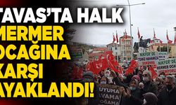 Denizli Tavas’ta Halk Mermer Ocağına Karşı Ayaklandı!