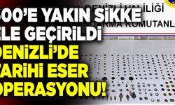 Denizli’de 600’e Yakın Tarihi Eser Ele Geçirildi
