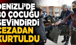 Denizli’de 80 Çocuğu Sevindirdi Cezadan Kurtuldu