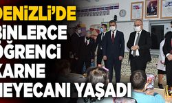 Denizli’de Binlerce Öğrenci Karne Heyecanı Yaşadı