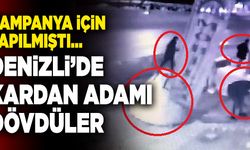 Denizli’de Kampanya İçin Yapılan Kardan Adamı Dövdüler