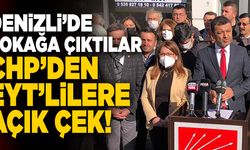 Denizli’de Sokağa Çıktılar! CHP’den EYT’lilere Açık Çek…