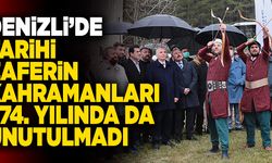 Denizli’de Tarihi Zaferin Kahramanları 874. Yılında Da Unutulmadı