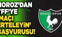 Denizlispor’dan TFF’ye ‘Maçı Erteleyin’ Başvurusu