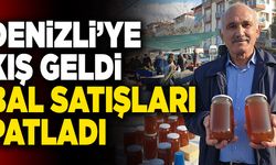 Denizli’ye Kış Geldi Bal Satışları Patladı
