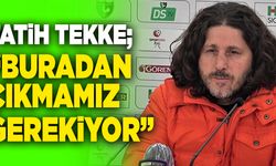 Fatih Tekke; “İç Saha Kaybetmek Bizi ve Taraftarımızı Üzdü”