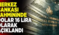 Merkez Bankası Tahmininde Dolar 16 Lira Olarak Açıklandı