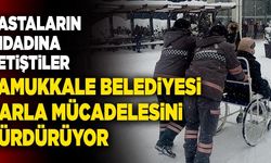 Pamukkale Belediyesi Karla Mücadelesini Sürdürüyor