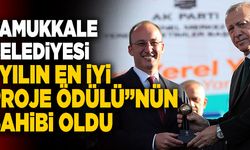 Pamukkale Belediyesi “Yılın En İyi Proje Ödülü”nün Sahibi Oldu