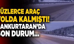Yüzlerce Araç Yolda Kalmıştı! İşte Cankurtaran’da Son Durum…