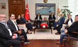Azerbaycan Ankara Büyükelçisi Reşad Mammadov Denizli Valiliğini Ziyaret Etti