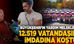 Büyükşehir’in Yardım Melekleri 12.519 Vatandaşın İmdadına Koştu