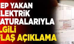 Cep Yakan Elektrik Faturalarıyla İlgili Flaş Açıklama
