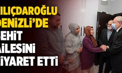 CHP Lideri Kılıçdaroğlu Denizli’de Şehit Ailesini Ziyaret Etti