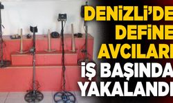 Denizli’de Define Avcıları İş Başında Yakalandı