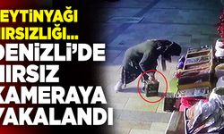 Denizli’de Zeytinyağını Çalan Hırsız Kameraya Yakalandı