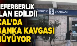 Denizli’nin Çal İlçesinde Banka Şubesi İçin Seferberlik İlan Edildi