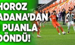 Denizlispor Adana’dan 1 Puanla Döndü!