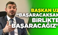 Denizlispor Başkanı Mehmet Uz, “Başaracaksak Birlikte Başaracağız”