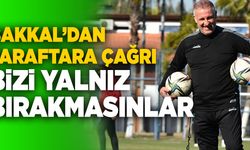 Denizlispor Teknik Direktörü Mesut Bakkal; “Taraftarlarımız Bizi Yalnız Bırakmasınlar”