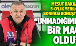 Denizlispor’da Mesut Bakkal; “Ummadığımız Bir Maç Oldu