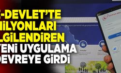 E-Devlet’te Milyonları İlgilendiren Yeni Uygulama Devreye Girdi