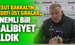 Mesut Bakkal; “Yukarıyı Yakalama Adına Önemli Bir Galibiyet Aldık”