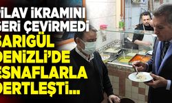 Mustafa Sarıgül Denizli’de Esnaf Lokantasında Pilav Yedi