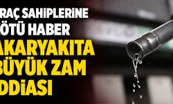 Son Dakika: Akaryakıta Büyük Zam İddiası