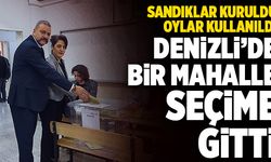 Son Dakika: Denizli’de Bir Mahalle Seçime Gitti!