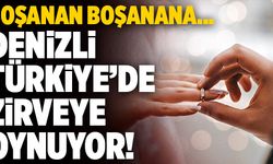 TÜİK Açıkladı! Denizli’de Evlenme ve Boşanma Oranı Belli Oldu