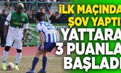 Yattara 3 Puanla Başladı! İlk Maçında Şov Yaptı…