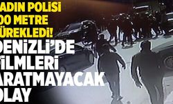 Denizli’de Dur İhtarına Uymayan Sürücü Polisi Arabanın Kaputunda 100 Metre Sürükledi