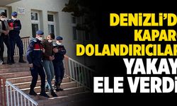 Denizli’de Kaparo Dolandırıcıları Yakayı Ele Verdi!