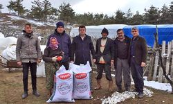 Denizli’de Kar Yağışından Etkilenen Çiftçilere Yem Desteği Sağlandı