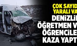 Denizlili Öğretmen Ve Öğrenciler Kaza Yaptı! Çok Sayıda Yaralı Var