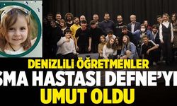 Denizlili Öğretmenler SMA Hastası Defne’ye Umut Oldu