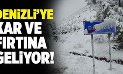 Denizli’ye Kar Ve Fırtına Geliyor!