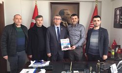 Eğitim-İş Sorunlarını Başkan Çavuşoğlu’na İletti